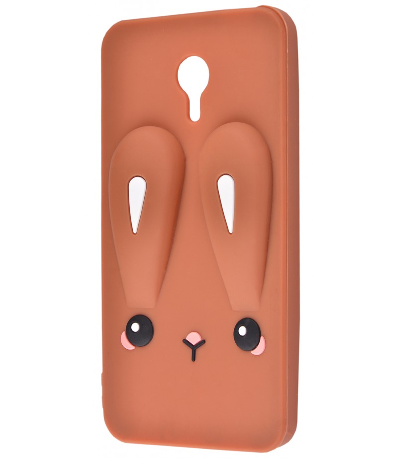 3D чехол Rabbit Meizu M3 Note Brown