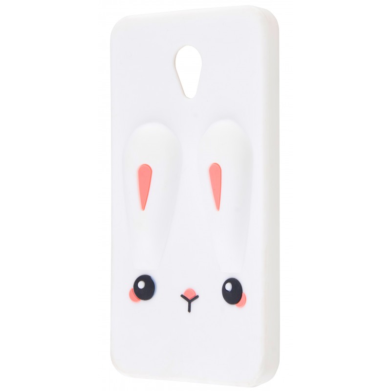 3D чохол Rabbit Meizu M5 White