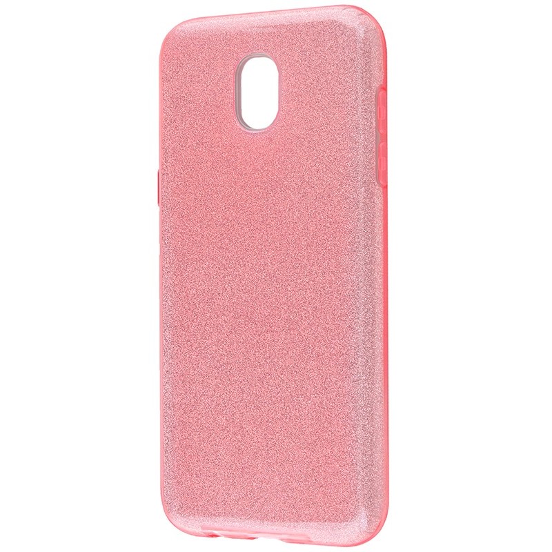 Ударопрочный чехол Shining Glitter Samsung J3 2017 (J330) Pink