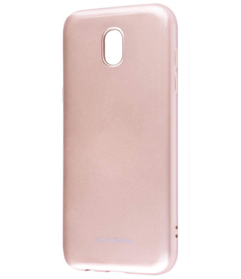 Molan Cano Glossy Jelly Case Samsung Galaxy J3 2017 (J330F) Gold