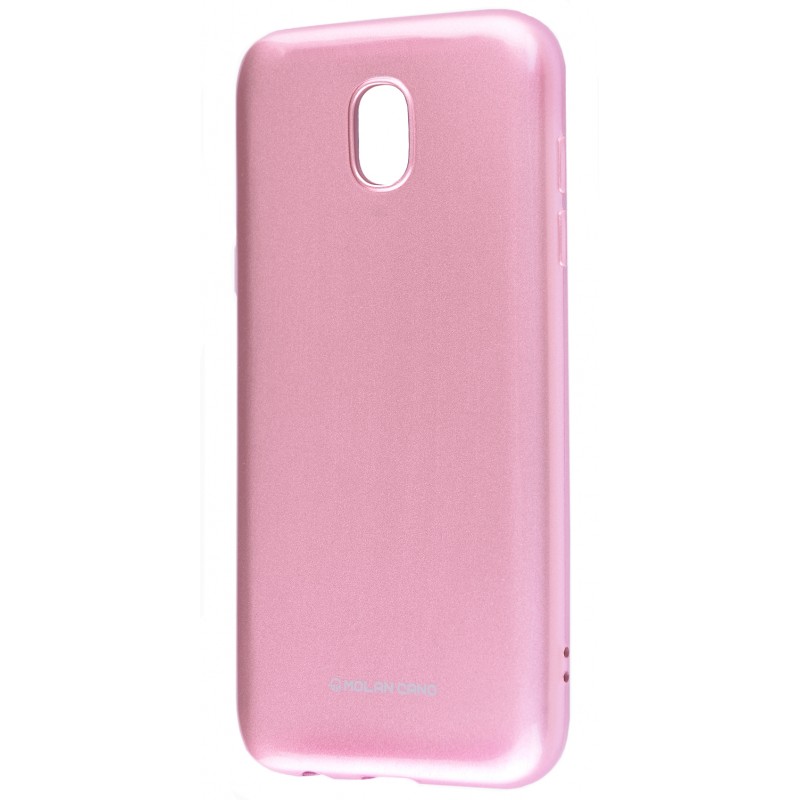 Molan Cano Glossy Jelly Case Samsung Galaxy J3 2017 (J330F) Pink