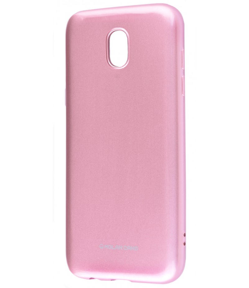 Molan Cano Glossy Jelly Case Samsung Galaxy J3 2017 (J330F) Pink