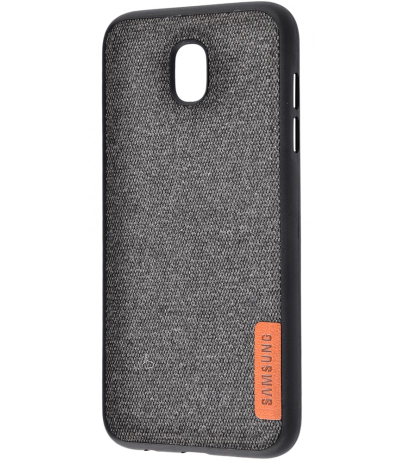 Label Case Textile Samsung Galaxy J5 2017 (J530F) Black