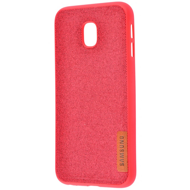 Label Case Textile Samsung Galaxy J5 2017 (J530F) Red