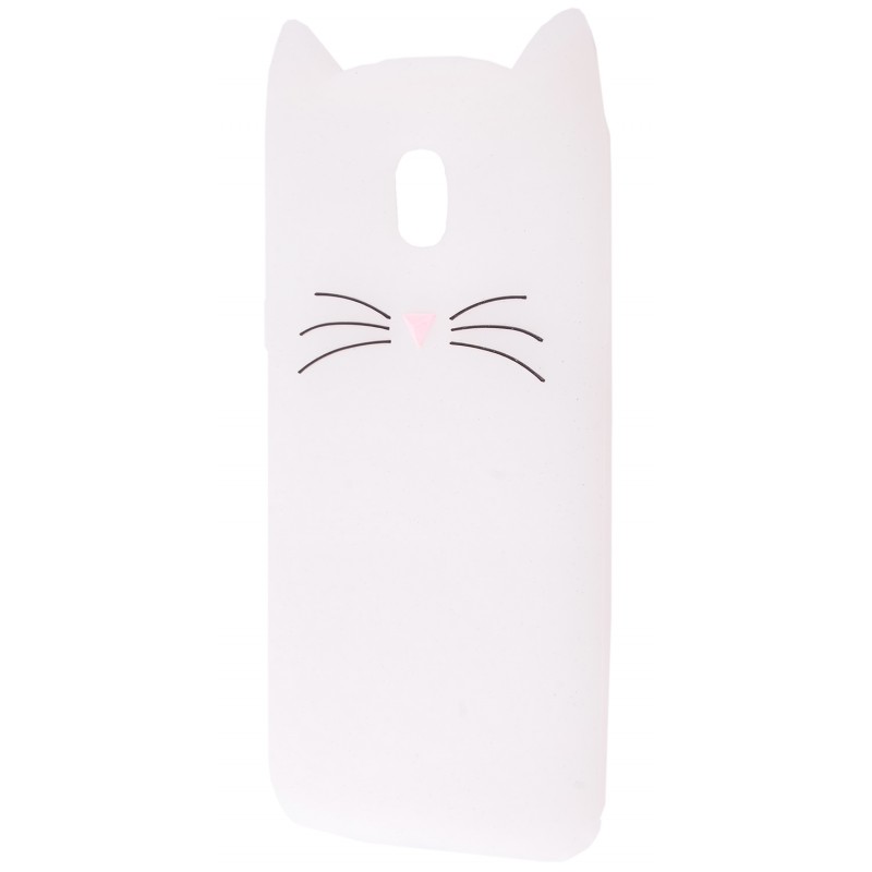 3D чохол Cat Samsung Galaxy J7 2017 (J730F) White
