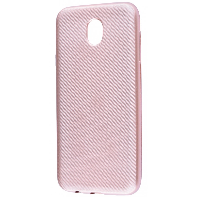 Carbon Protection Case (TPU) Samsung Galaxy J7 2017 (J730F) Pink