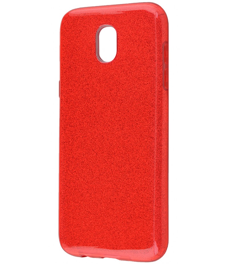 Shining Glitter Case Samsung Galaxy J7 2017 (J730F) Red