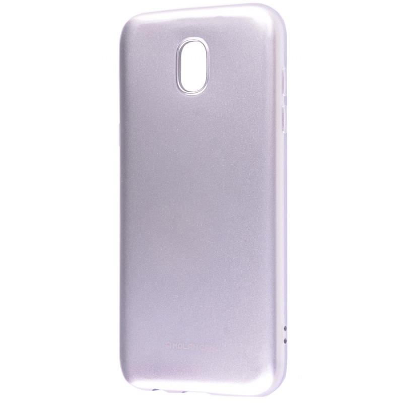 Чехол Molan Cano Glossy Jelly Case Samsung J730 (J7 2017) Silver