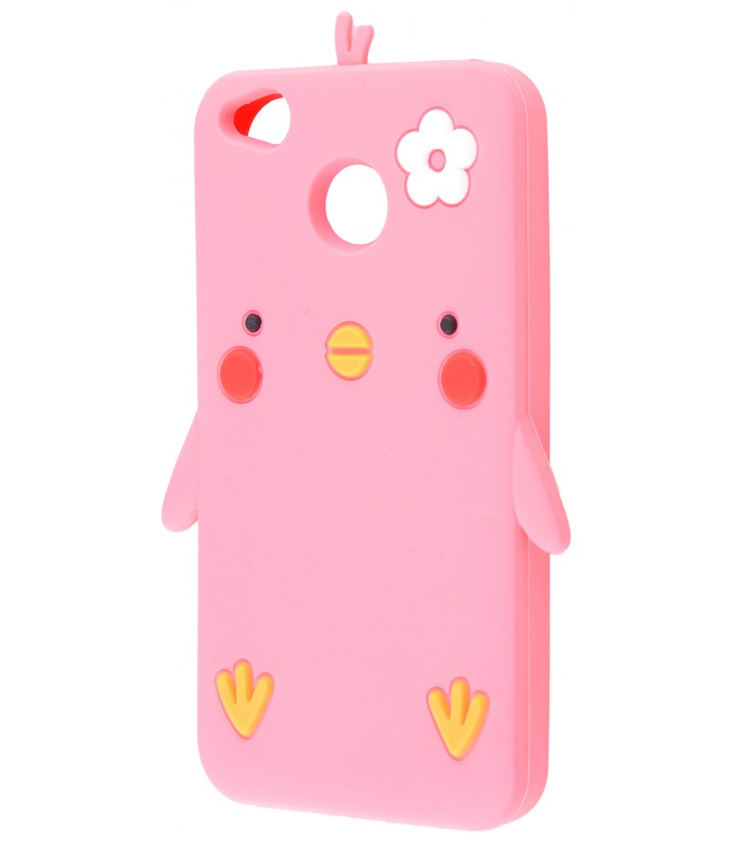 3D чехол Chicken Xiaomi Redmi 4X Pink
