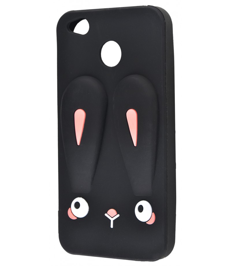 3D чохол Rabbit Xiaomi Redmi 4X Black