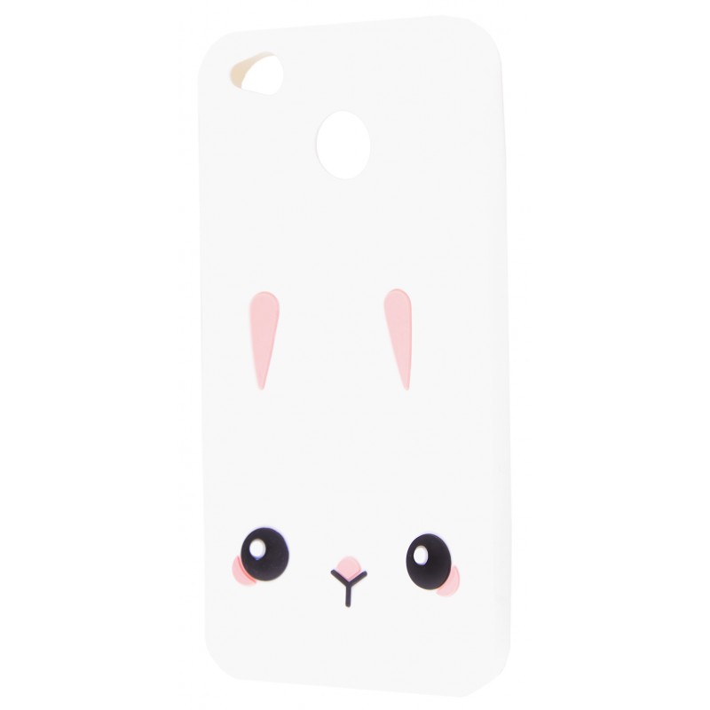 3D чохол Rabbit Xiaomi Redmi 4X White