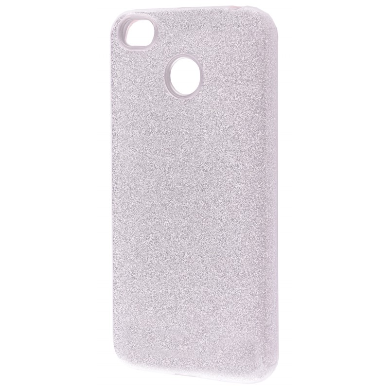 Shining Glitter Case Xiaomi Redmi 4X Silver