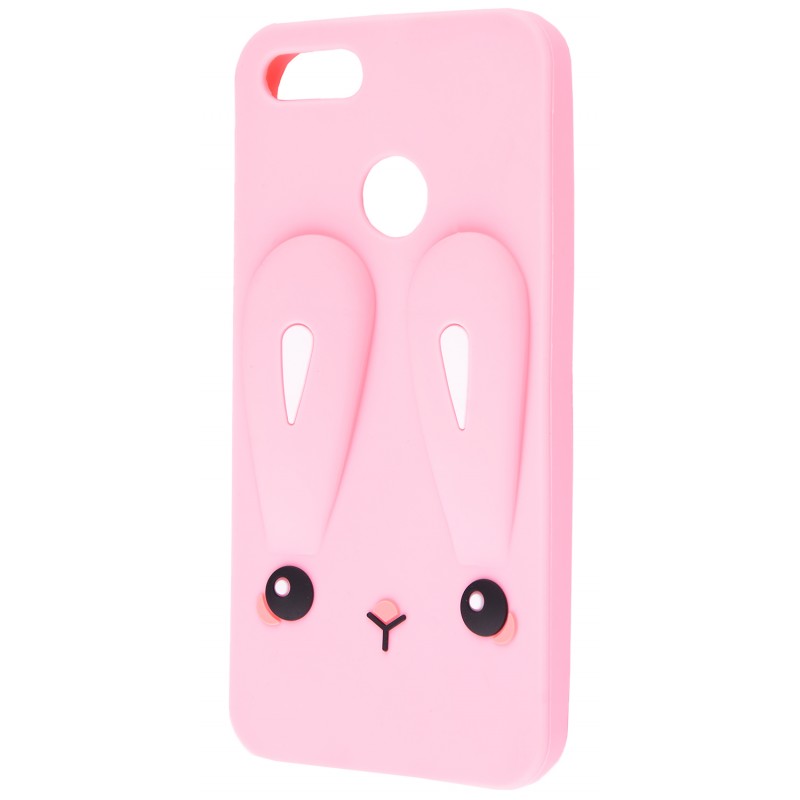 3D чехол Rabbit Xiaomi Mi A1/Mi5X Pink