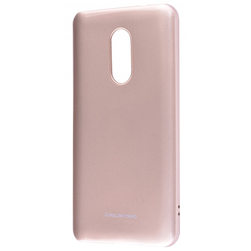 Molan Cano Glossy Jelly Case Xiaomi Redmi Note 4X Gold