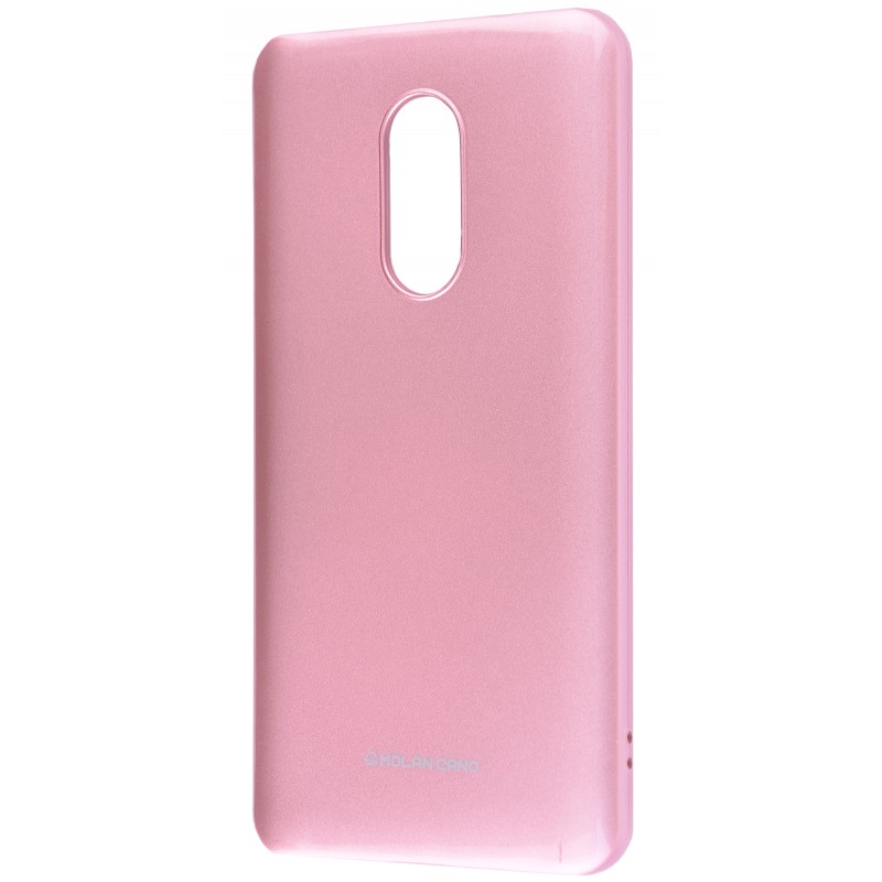 Molan Cano Glossy Jelly Case Xiaomi Redmi Note 4X Pink