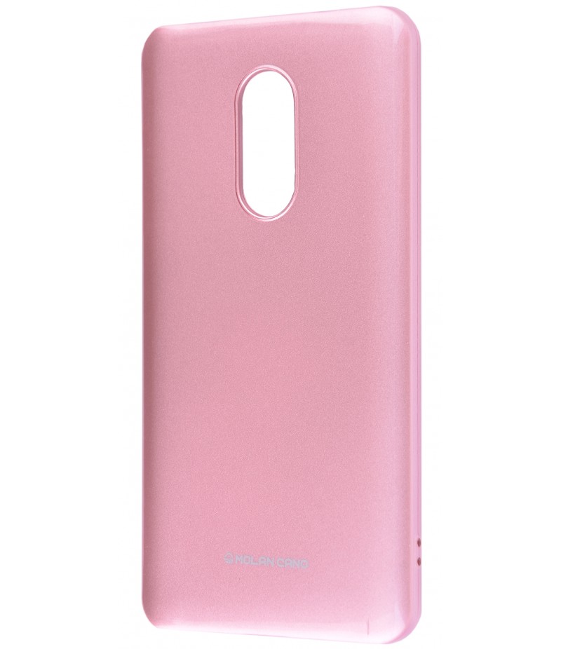 Molan Cano Glossy Jelly Case Xiaomi Redmi Note 4X Pink