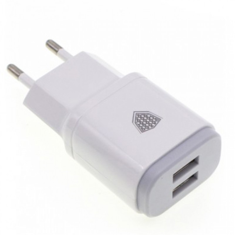 USB Charger Adapter Inkax CD-10 2xUSB 2.1A