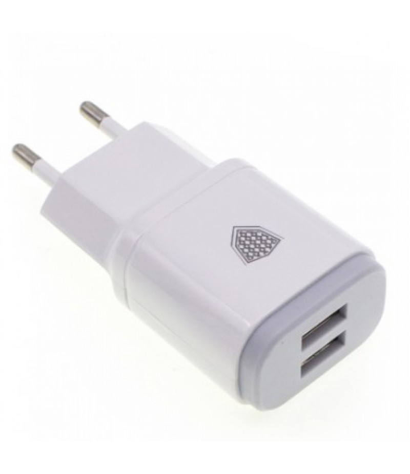 USB Charger Adapter Inkax CD-10 2xUSB 2.1A