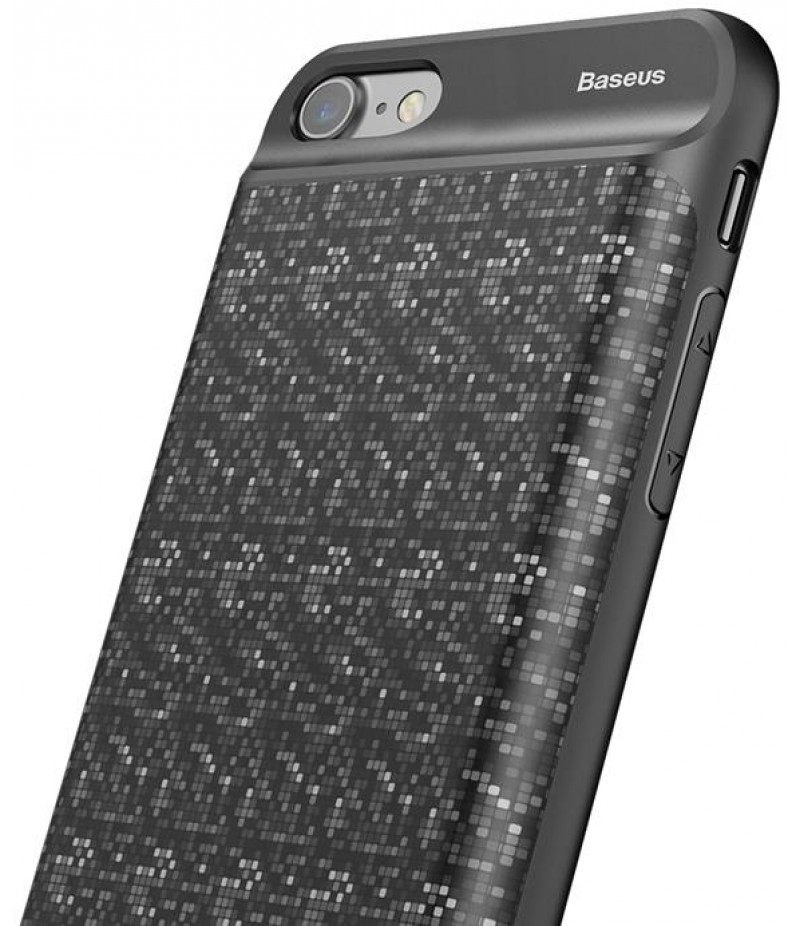 Чехол-аккумулятор Baseus Plaid Backpack Power Bank Case 2500mAh For iPhone 7 Black
