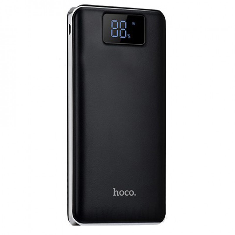 Зовнішній акумулятор Hoco B23B Flowed 20000 mAh Black