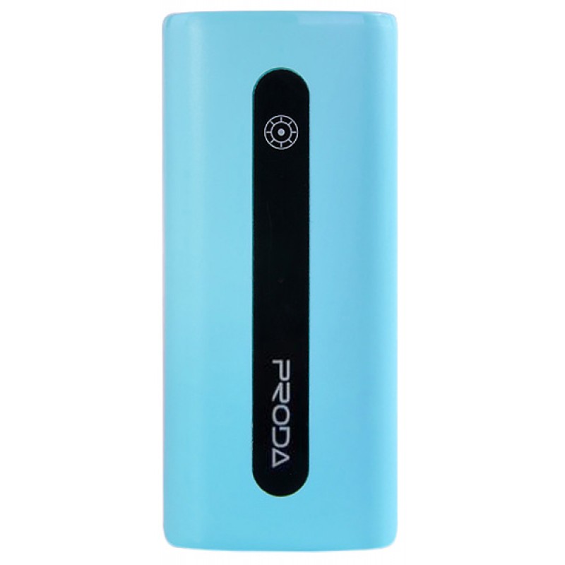 Зовнішній акумулятор Proda E5 5000mAh + microUSB Blue