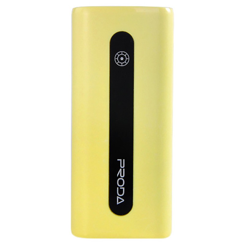 Внешний аккумулятор Proda E5 5000mAh + microUSB Yellow