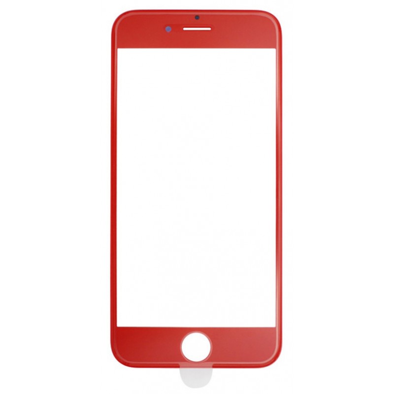 Защитное 4D стекло Full Screen 360 для iPhone 6 Plus Red 