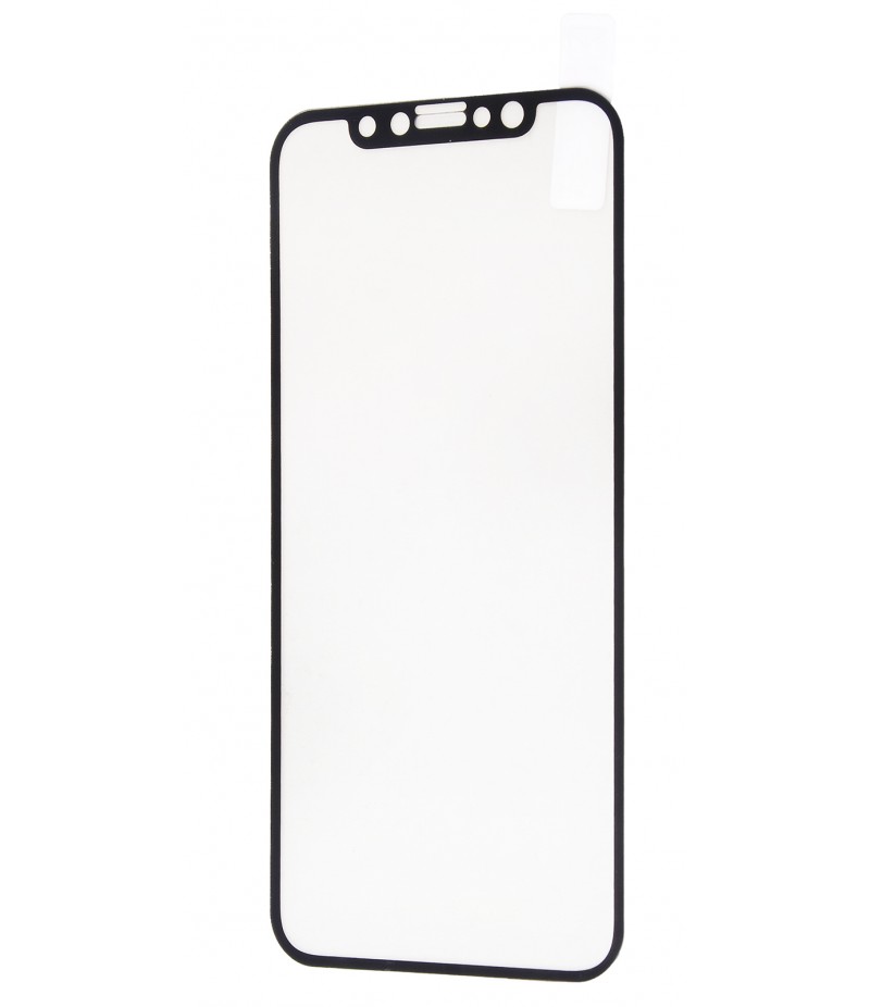 Защитное 2D стекло iPhone X Black